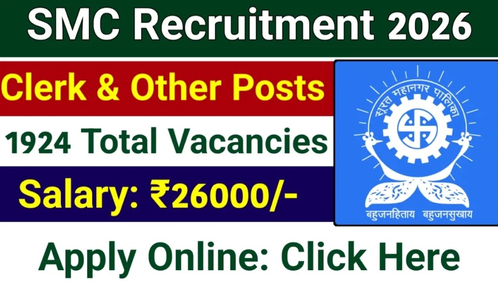 Surat Municipal Corporation Recruitment 2026